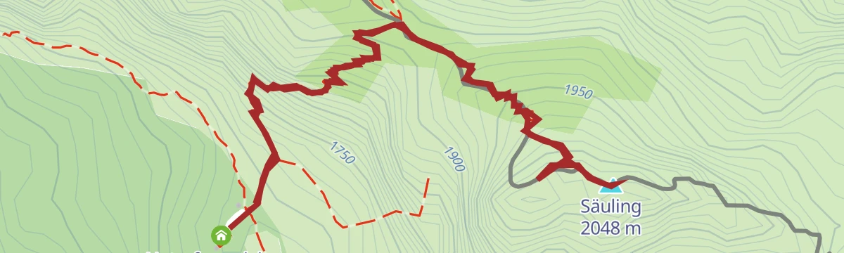 Gipfelwanderung Säuling ab Säulinghaus